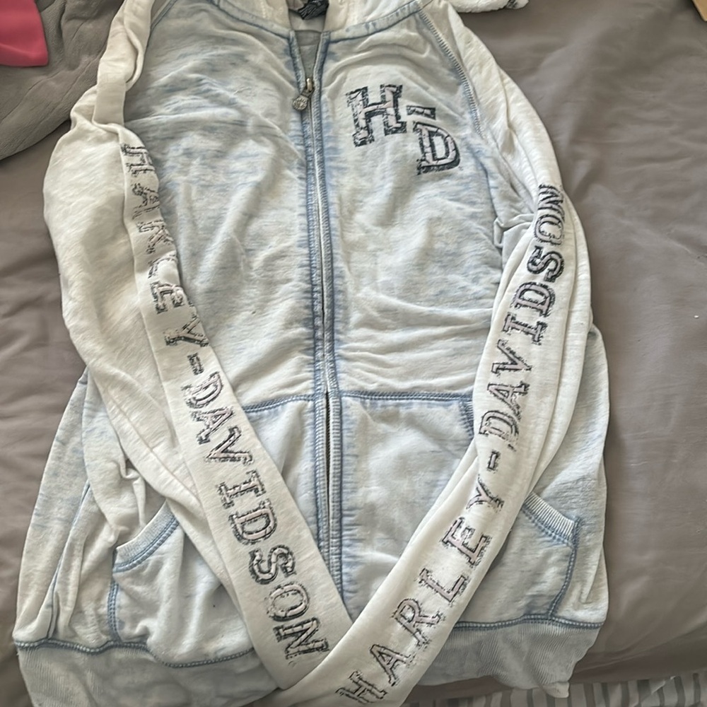Harley Davidson womens zip up